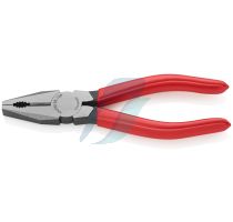 Knipex 03 01 160 EAN Combination Pliers plastic coated black atramentized 160 mm
