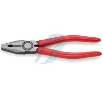 Knipex 03 01 200 SB Combination Pliers plastic coated black atramentized 200 mm (self-service card/blister)