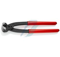 Knipex Ear Clamp Pliers plastic coated black atramentized 220 mm (self-service card/blister)