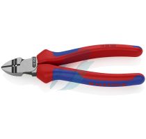 Knipex Diagonal Insulation Stripper with multi-component grips black atramentized 160 mm