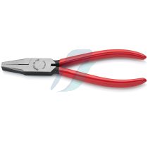 Knipex Flat Nose Pliers plastic coated black atramentized 180 mm
