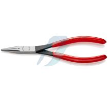 Knipex Long Reach Needle Nose Pliers plastic coated black atramentized 200 mm