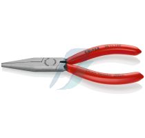 Knipex Long Nose Pliers plastic coated black atramentized 140 mm