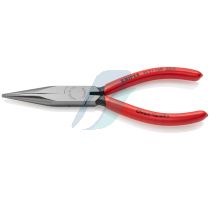 Knipex Long Nose Pliers plastic coated black atramentized 160 mm