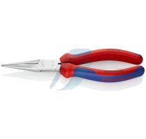 Knipex Long Nose Pliers with multi-component grips chrome-plated 190 mm