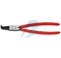 Knipex 44 21 J31 Circlip Pliers for internal circlips in bore holes plastic coated black atramentized 215 mm