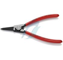 Knipex 46 11 G4 Circlip Pliers for grip rings on shafts plastic coated black atramentized 180 mm