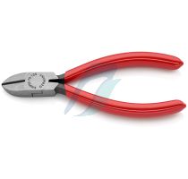 Knipex Diagonal Cutter plastic coated black atramentized 125 mm