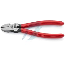 Knipex Diagonal Cutter plastic coated black atramentized 160 mm