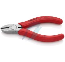 Knipex Diagonal Cutter plastic coated black atramentized 110 mm