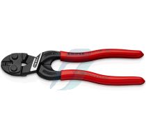 Knipex CoBolt S Compact Bolt Cutters with recess in the cutting edge plastic coated black atramentized 160 mm