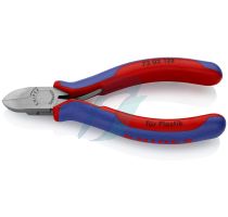 Knipex Diagonal Cutter for plastics with multi-component grips 125 mm