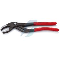 Knipex Siphon and Connector Pliers with non-slip plastic coating black atramentized 250 mm (self-service card/blister)