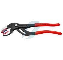 Knipex Siphon and Connector Pliers with non-slip plastic coating black atramentized 250 mm