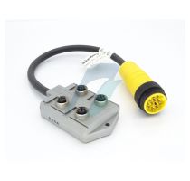Lumberg Automation ASB, 4 ports, 4/3-poles, 1 1/8