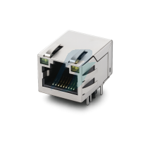 Spectra 88-Right Angle Socket Shielded With Led With Magnetic