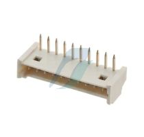 Molex 1.25mm Pitch PicoBlade PCB Header Single Row Right-Angle 10 Circuits