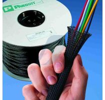 Panduit SE12P-TR0 Braided Sleeving,Black,0.12