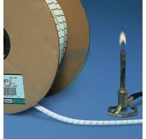 Panduit T50FR-CY Polyethylene Spiral Wrap, Natural Pack of 1 Reel