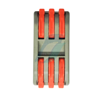 Spectra 3 Pole Wire Connector With Spring Lock Lever
