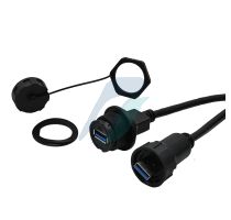 Spectra USB Waterproof Plug 2.0 IP67 Socket