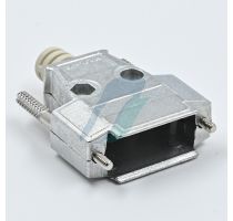 Spectra 15 Pin D-Sub Metal Hood with Hardware