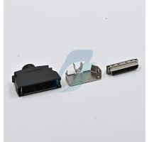 Spectra 50 Pin NBCF Solder With Plastic Dust Cover Side Latch