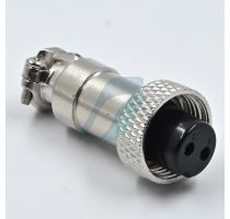 Spectra 2 Pin Mini Round Shell Female Cable Type [12MM]