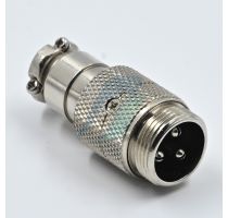 Spectra 3 Pin Mini Round Shell Male Cable Type
