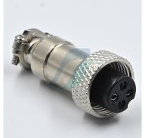 Spectra 4 Pin Mini Round Shell Female Cable Type [12MM]