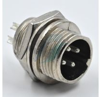 Spectra 4 Pin Mini Round Shell Male Panel Type [12MM]