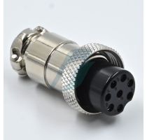 Spectra 8 Pin Mini Round Shell Female Cable Type