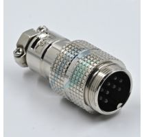 Spectra 9 Pin Mini Round Shell Male Cable Type