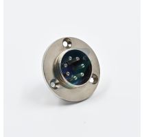Spectra 7 Pin Round Shell Male Panel Type