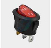Spectra KCD1-102BN DPST B/R RK-1-01-1X1 Rocker Switch