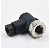 Spectra M12-4FR 4 Pin M12 Female Right Angle