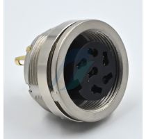 Spectra M16-6FP 6 Pin Female Panel Mount Connector