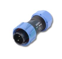 Weipu 2 Pin Water Proof Male Cable Type 6-10MM