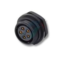 Weipu 5 Pin Water Proof Female Panel Type 4.5-7MM
