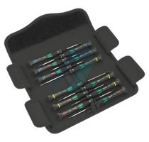 Wera Kraftform Micro 12 Universal 1 screwdriver set for electronic applications, 12 pieces