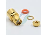 Spectra SMA Male Solder RG-58 Gold Plated