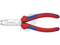 Knipex Stripping Pliers with multi-component grips chrome-plated 165 mm (self-service card/blister)