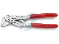 Knipex Mini pliers wrench pliers and a wrench in a single tool plastic coated chrome-plated 125 mm