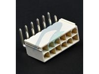 Molex Mini-Fit Jr. Header 4.20mm Pitch Right-Angle without Flange12 Circuits