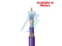 Belden 1Pair 22WAG FMPE/OBS/PVC/SWA/PVC Armored Profibus cable (Violet Outer Jacket)