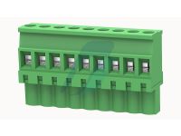 Degson 2EDGKB-5.08-09 Pluggable Terminal Blocks 9 Pin PCB Plug