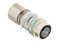 Spectra 2 Pin Straight Servo Motor Encoder Connector