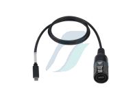 Cnlinko LP16 USB-C 3.1 Male-Male Socket Waterproof Connector 1 Meter Cable