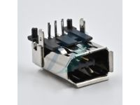 Spectra 6 Pin Fire Wire Female Right Angle