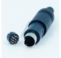 Spectra 10 Pin Mini DIN Male Cable Type